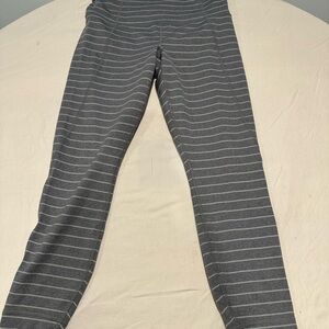 Athleta Striped Crop Leggings – Women’s Small